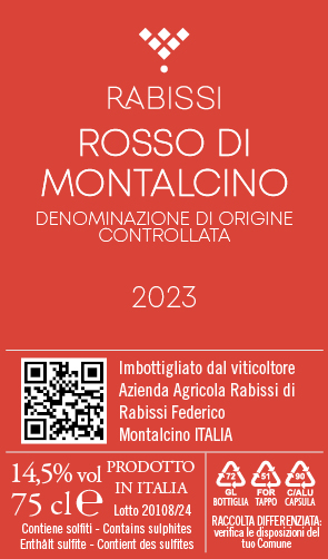 Rosso di Montalcino DOC Rabissi - immagine 2